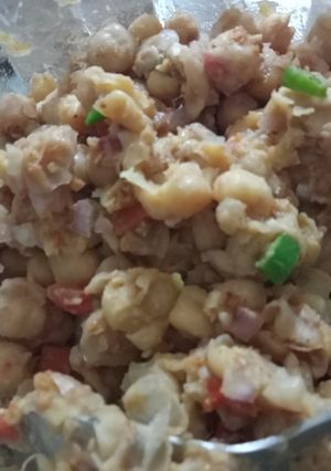 A picture of The Chana chat (special and tasty)🙂.