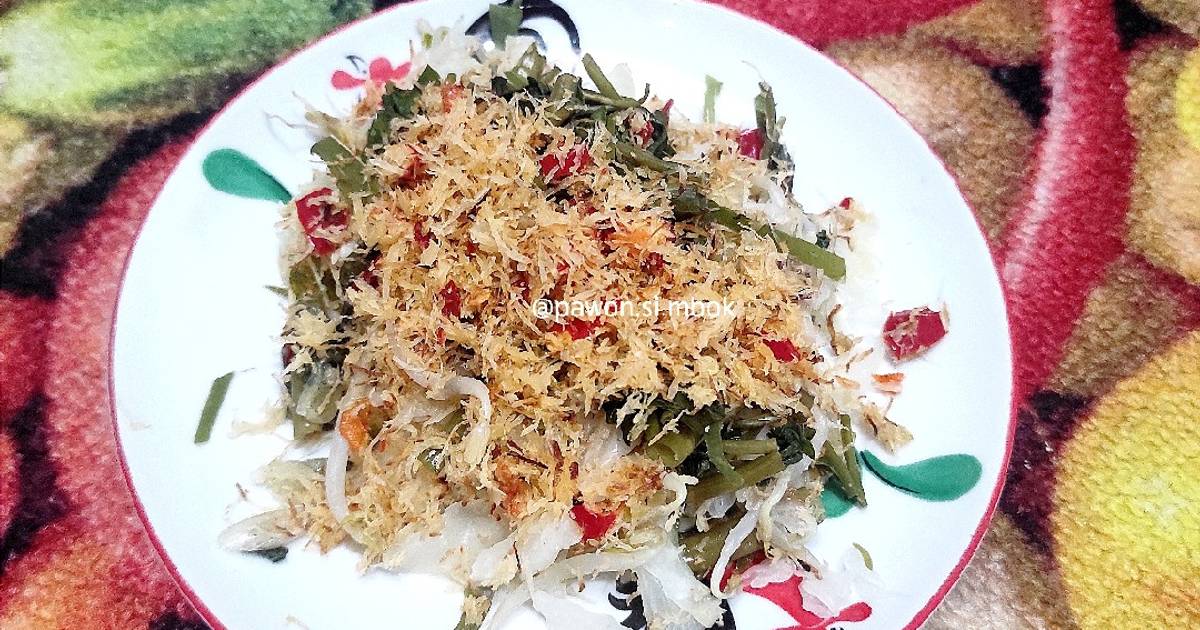 Resep Urap Sayur Mayur Ijo Royo Royo Pawon Si Mbok🥦🍆 Oleh Pawon Si Mbok