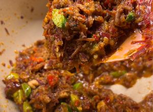 Foto resep 401. Cumi Asin Sambel Kecombrang
