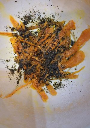 A picture of Keto Carrots and Coconut Oil with Mint.