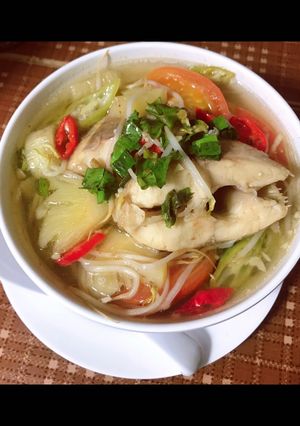 Hình của món Canh Chua Cá Diêu Hồng 🤤.