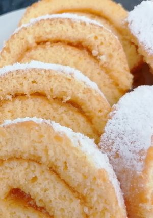 Piskótatekercs recept fotója