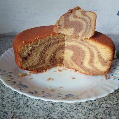 A picture of Marble Cake.
