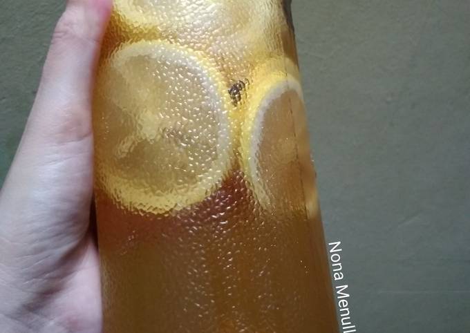 Ice Lemon Tea foto resep utama