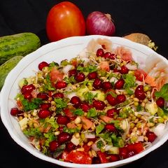 A picture of Sprouts salad.