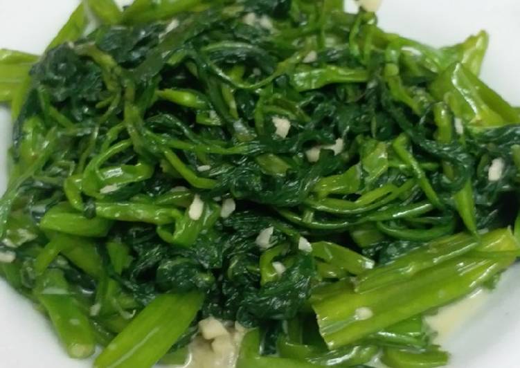 Resep Tumis kangkung tahu bacem yang sempurna