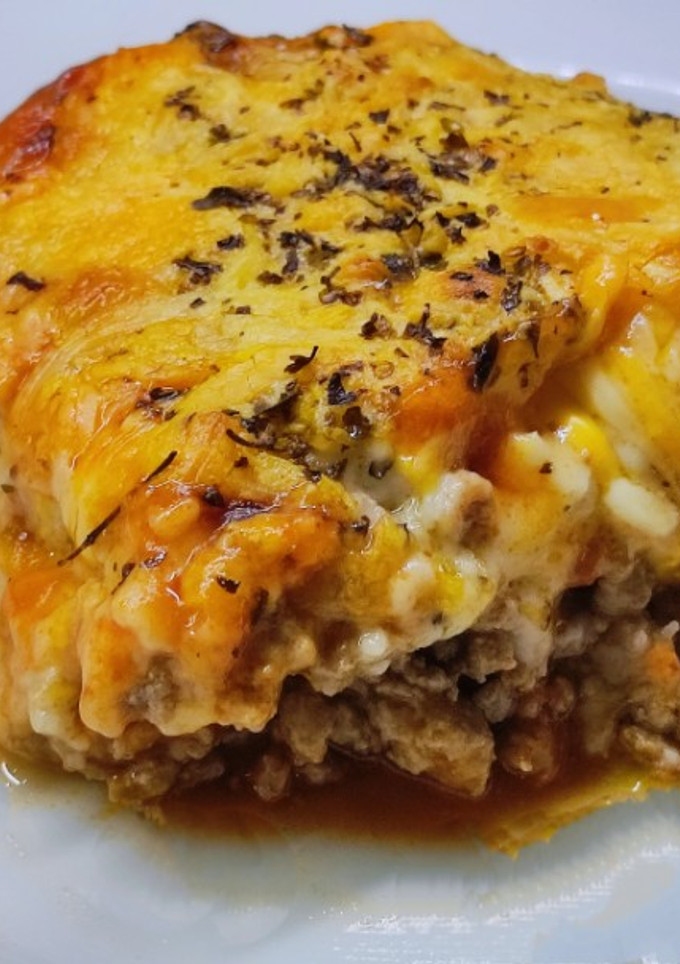 Una foto de Pastel de carne de la mía máma 😍