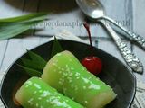 Singkong Thailand Saus Pandan