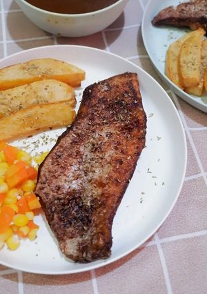 Foto resep 🐠 Steak Kakap Merah / Pan-Fried Red Snapper