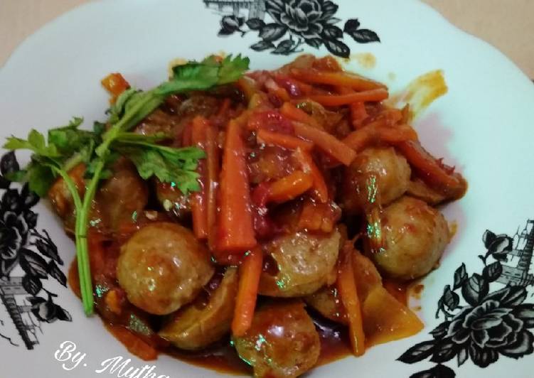 Bakso Tumis "Pedass Maniss" 👌