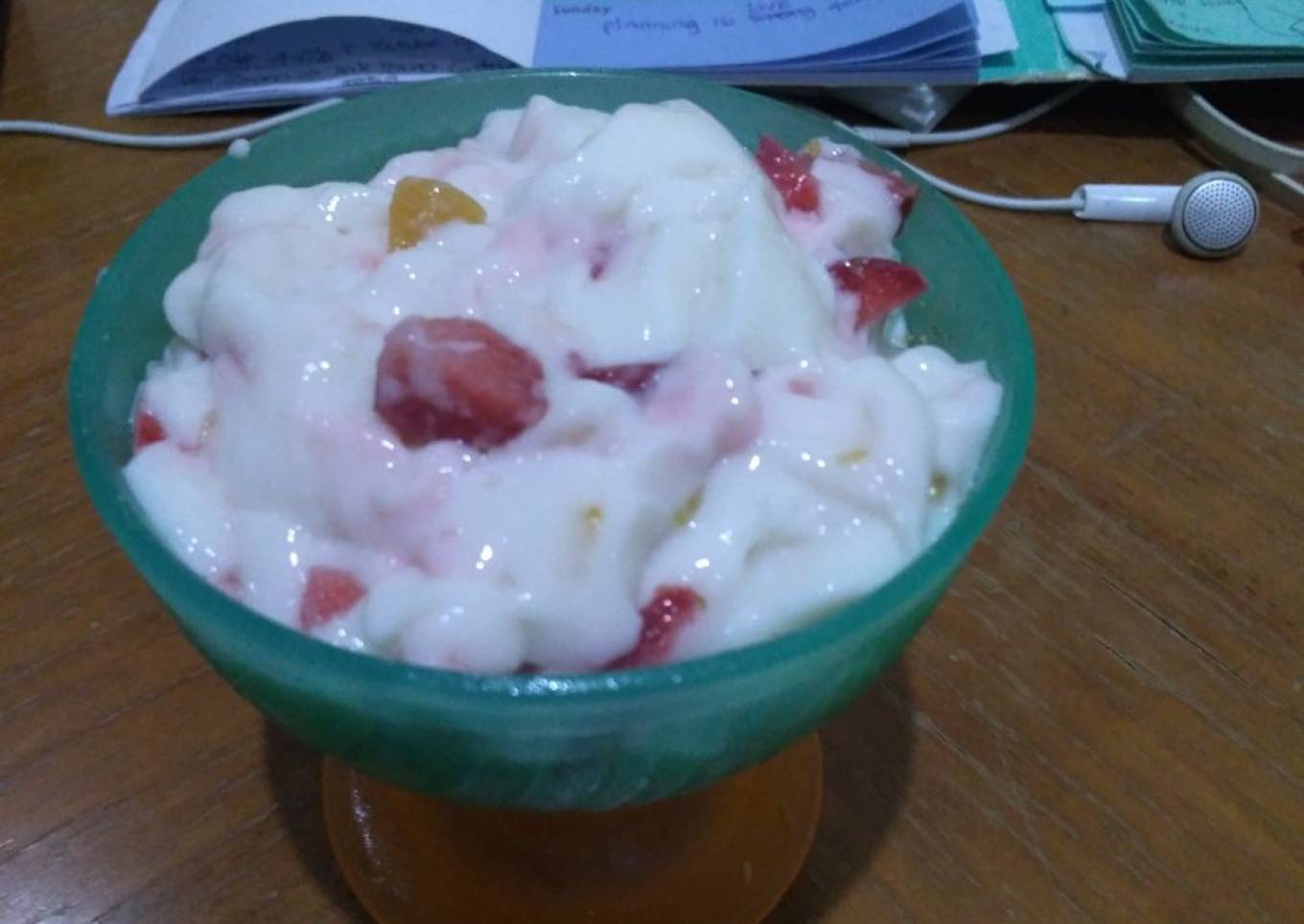 Peachberry Puding Orak-Arik