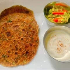 Ragi Thepla😋 (Finger Millet/ Nachani) A picture of Ragi Thepla😋 (Finger Millet/ Nachani).