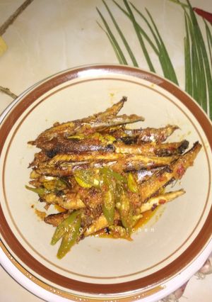 Foto resep Sambal ikan pindang campur petai