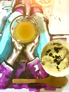 صورة لوصفة حلى القهوة سريع