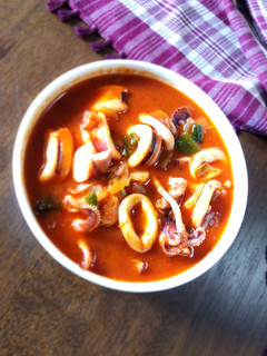 Foto resep Cumi saus padang