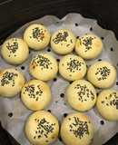 Bánh mochi khoai lang - Nồi chiên không dầu