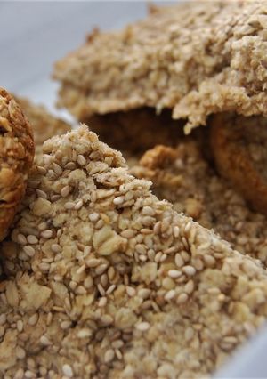 A picture of Bana-nut Flapjack.