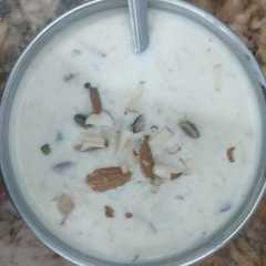 A picture of Rice Kheer.