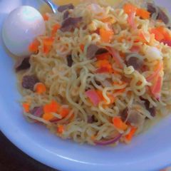 A picture of Noodles with kidney.