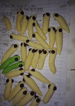 Foto resep Cookies ulat gemay
