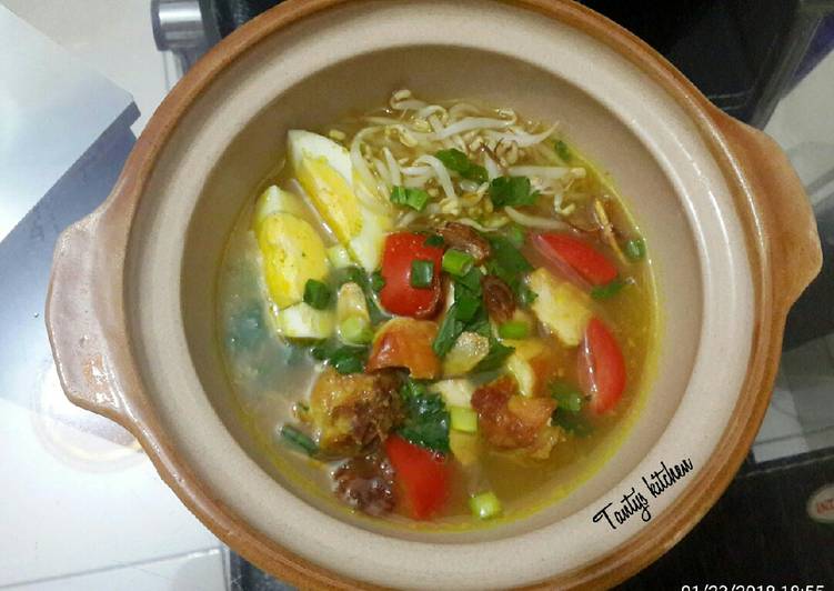 Resep Soto ayam oleh Tanty's Kitchen - Cookpad