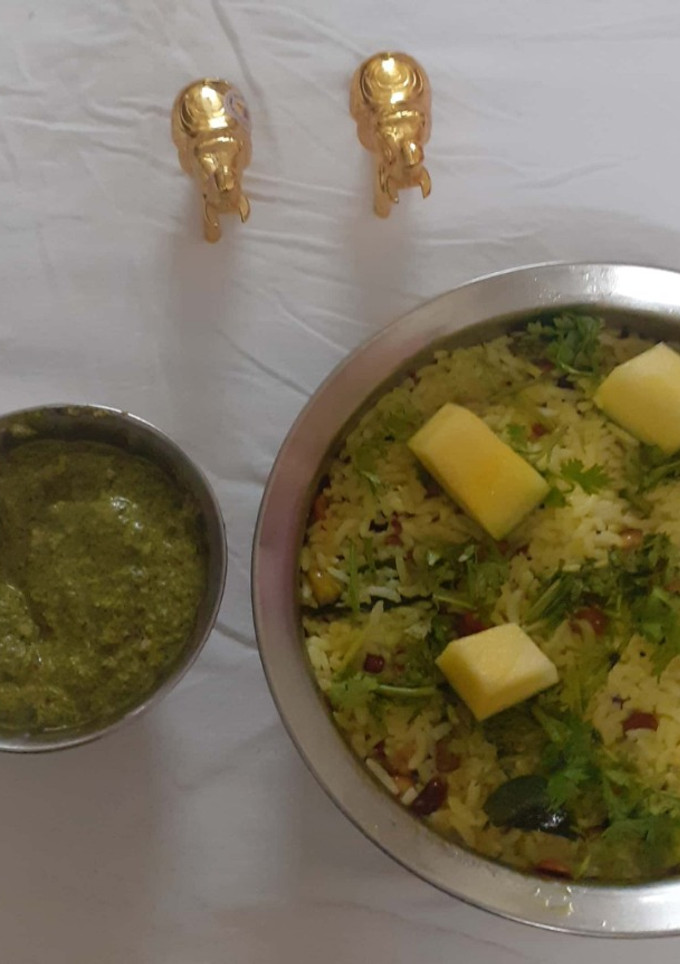 மாங்காய் சாதம் செய்முறை முக்கிய புகைப்படம்