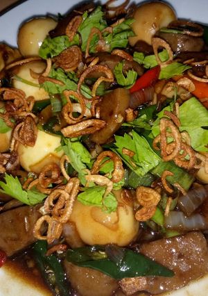 Foto resep Bakso telur puyuh lada hitam
