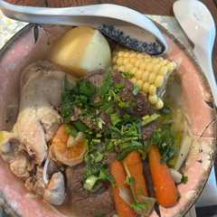 Lẩu bò, gà, tôm rau củ quả-レシピのメイン写真