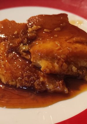 Una foto de Flan en la essen