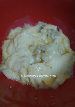Foto resep 91. MPASI 13+ Pudding Roti Pisang Snack Anti GTM
