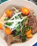 Bắp bò hầm tiêu xanh thơm nồng