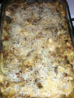 A picture of Creamy Chicken and Stuffing Casserole.