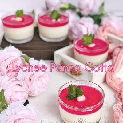 Resipi Lychee Panna Cotta Oleh Juanita Cookpad