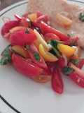 Ensalada de tomates cherry
