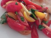 Una foto de tomates cherry