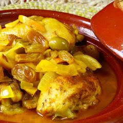 A picture of Fabulous Chicken Tagine With Olives.