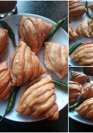चाइनीज समोसा (chinese samosa recipe in Hindi) रेसिपी मुख्य फोटो