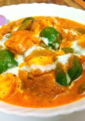 कढाई पनीर (Kadai paneer recipe in hindi) रेसिपी मुख्य फोटो