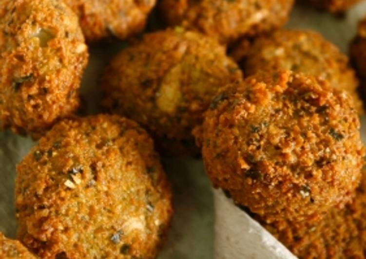 Simple Way to Make Super Quick Homemade Falafel or Taamia