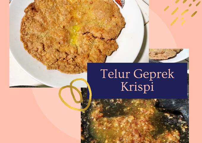 Telur Geprek Krispi