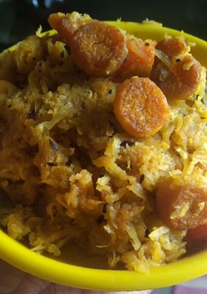 বড়ি দিয়ে লাউ ঘন্ট(bori diye lau ghonto recipe in Bengali) রেসিপির প্রধান ছবি