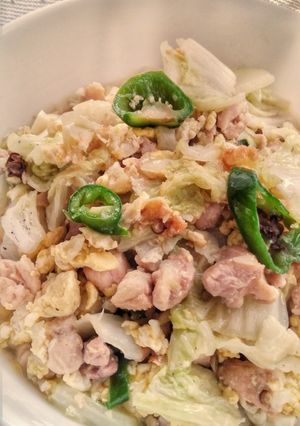 Foto resep Cah Sawi Putih Ayam