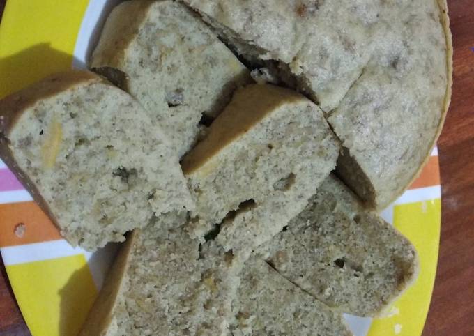 Bolu pisang kukus recook