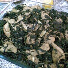 A picture of Finger-Licking Egyptian Molokhia.