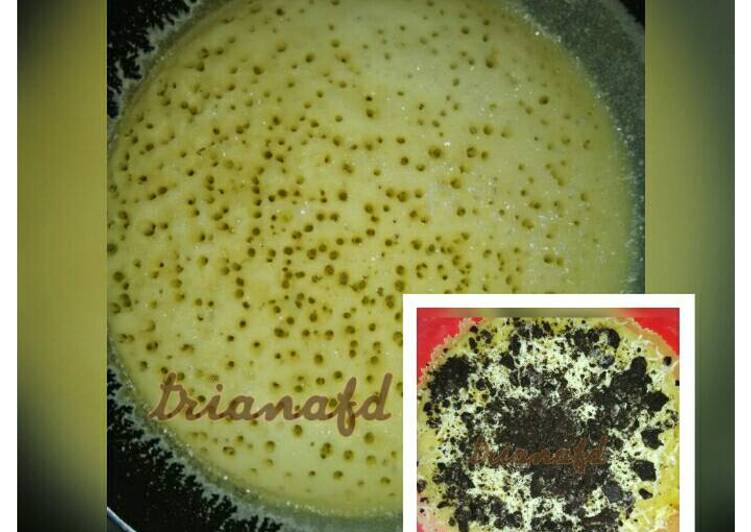 Martabak keju oreo *simpel tanpa telur dan ragi*