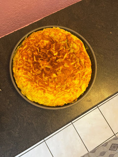 Una foto de Tortilla de patata con cebolla