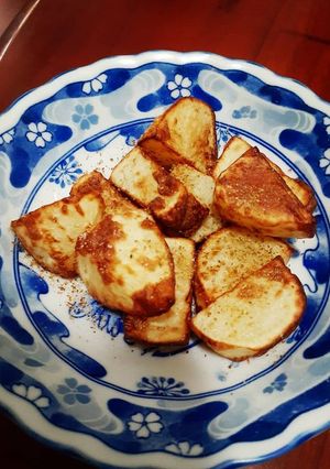 氣炸馬鈴薯塊 的食譜成品照片