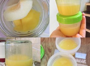 Foto resep Puree Vitamin C / Pir + Apel + Jeruk | MPASI