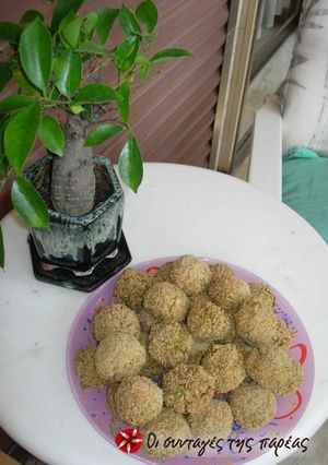 A picture of Zucchini balls by Christina.