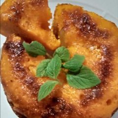 A picture of Chhena poda.